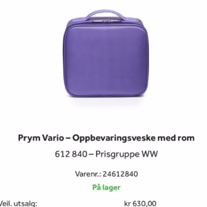 Veske til variopresse