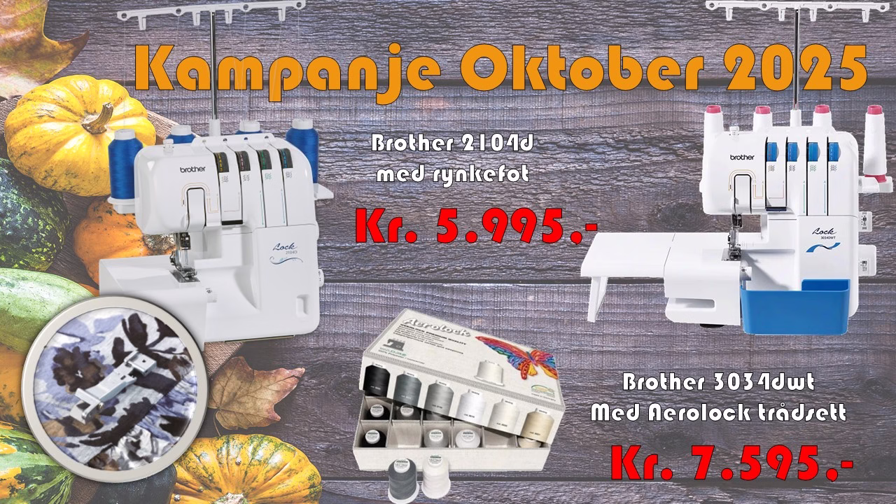 Brother tilbud i Oktober